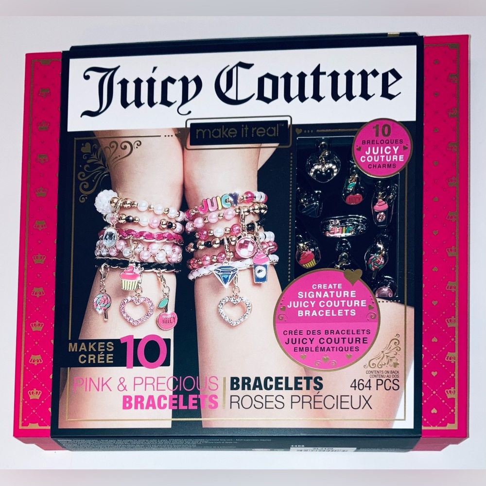Make It Real Juicy Couture Pink & Precious Bracelets - NEW!
